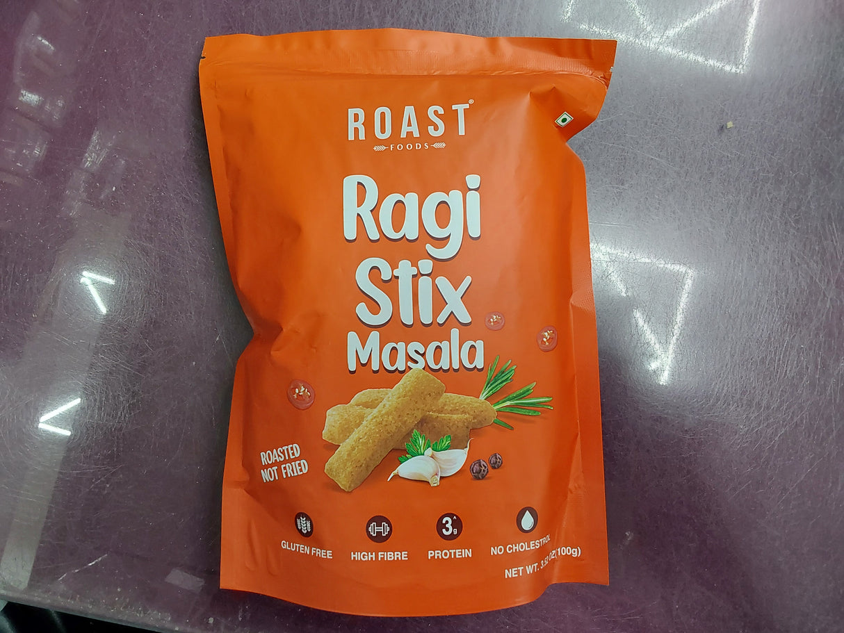Roast Foods Ragi Stix Masala 100g