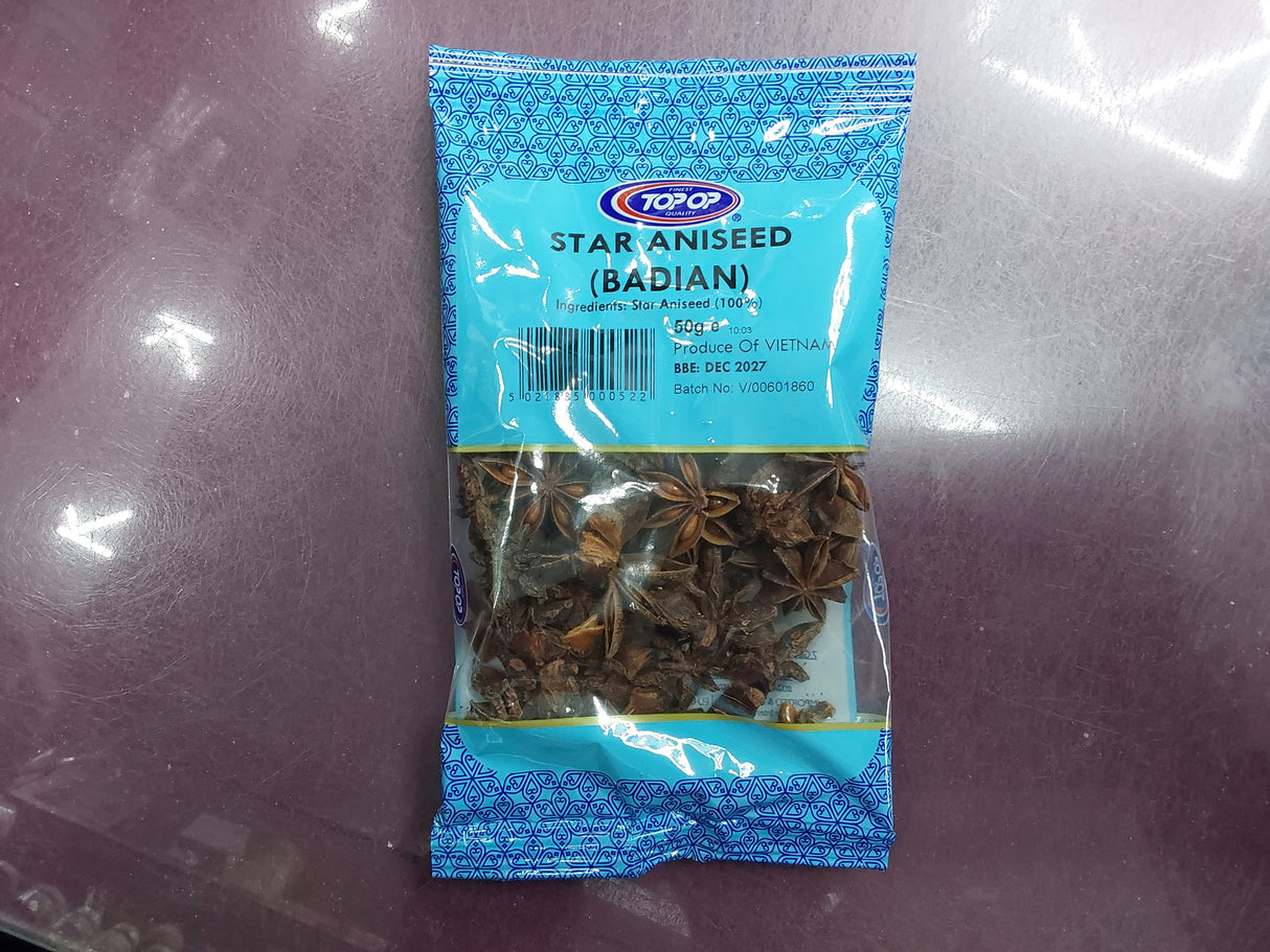 Top op star aniseed (badian) 50g