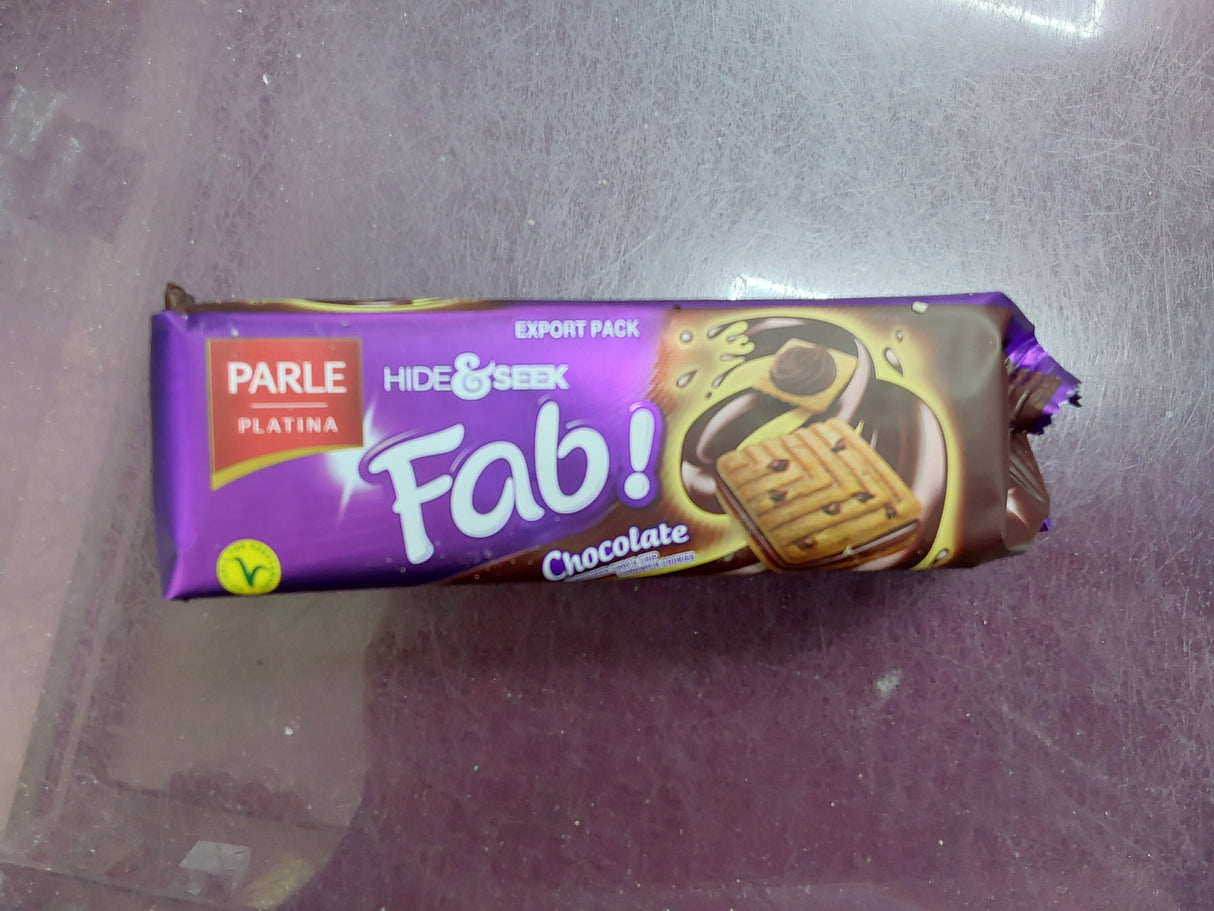 Parle hide & seek fab chocolate cookies 112g