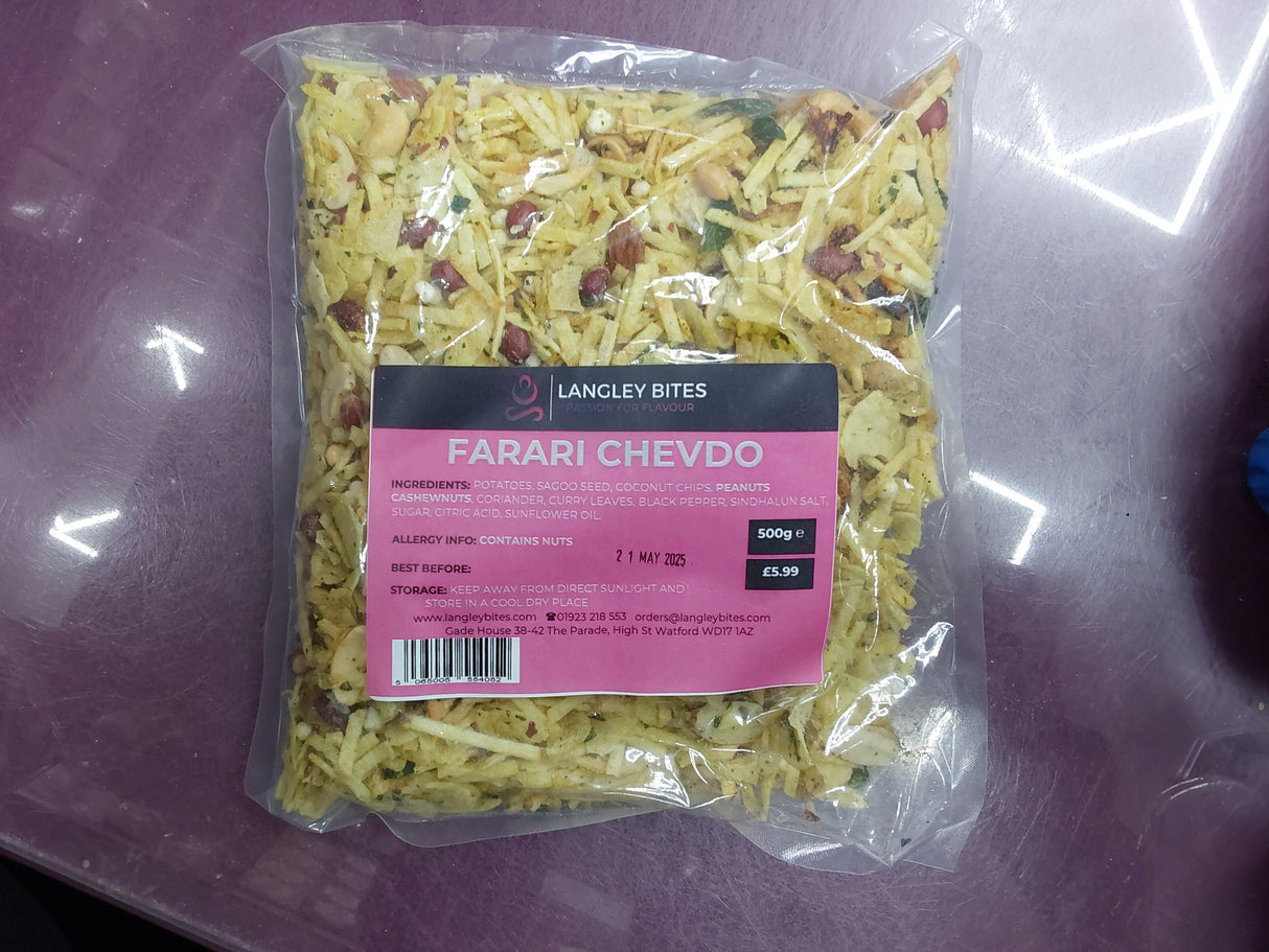 Langley bites farari chevdo 500g
