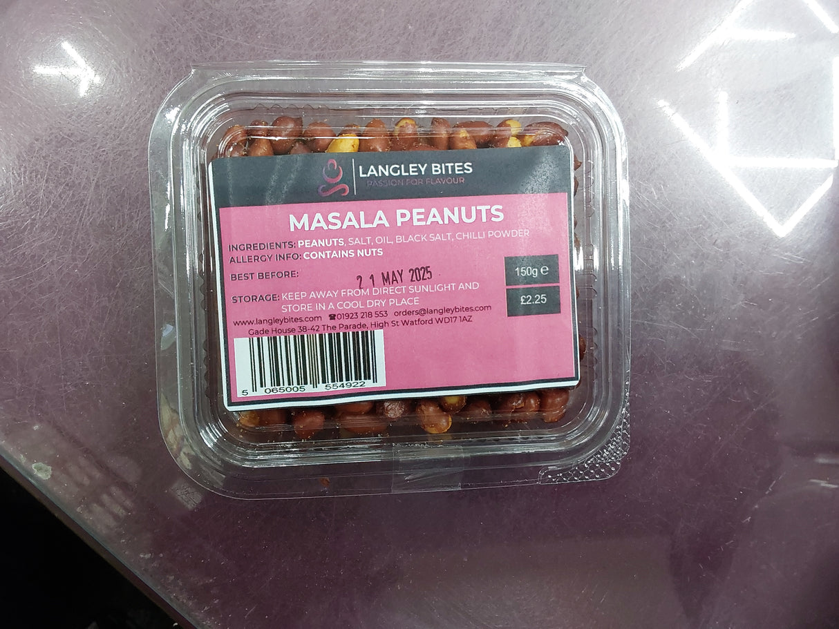 Langley bites masala peanuts 150g