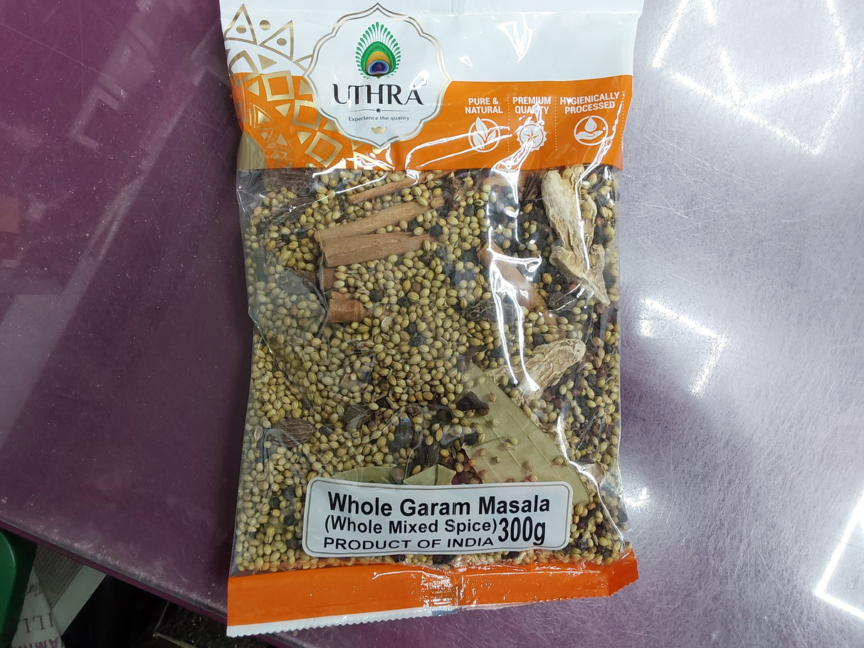 Uthra whole garam masala (whole mixed spice) 300g