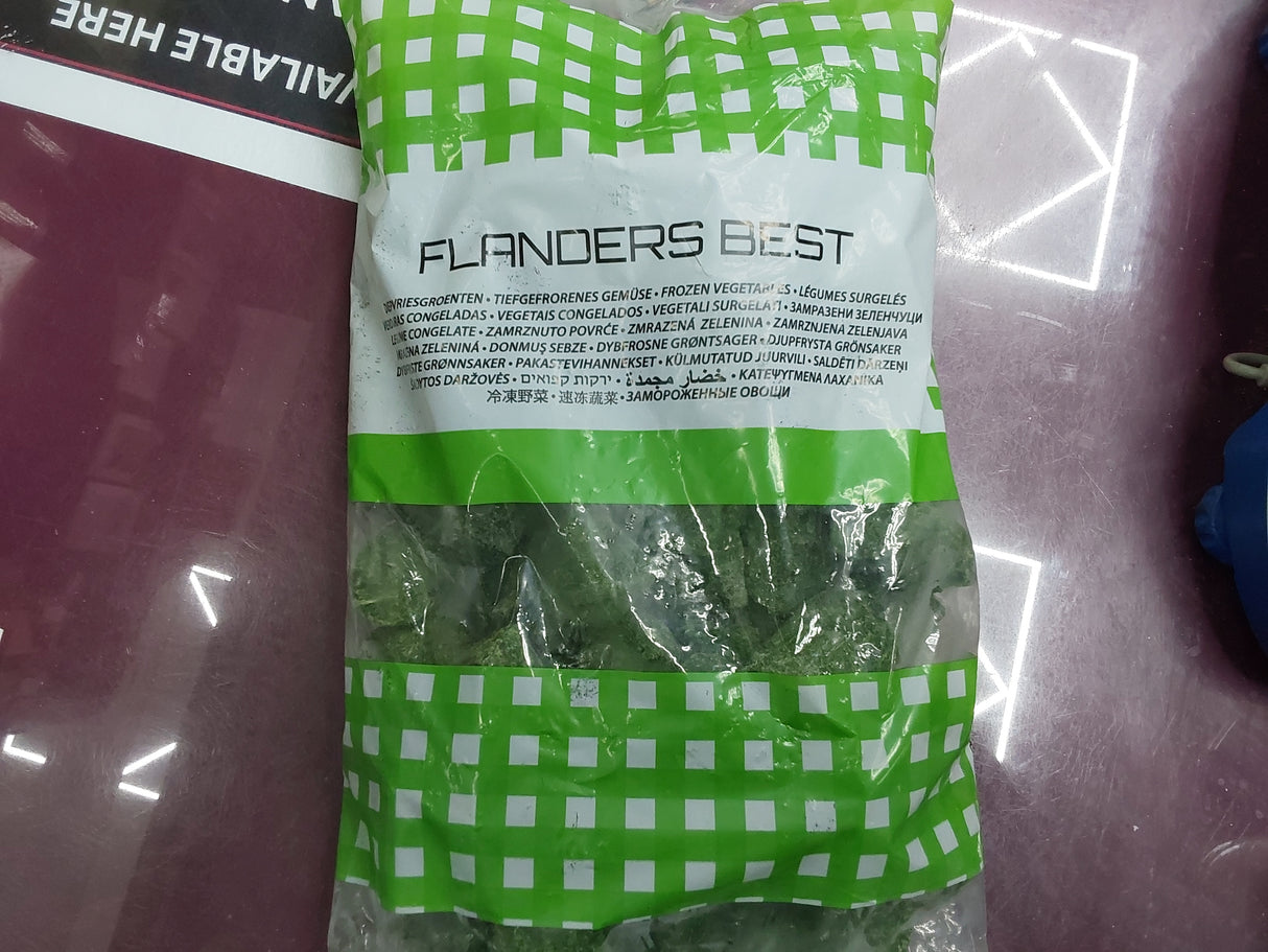 Flanders best chopped spinach 2.5kg