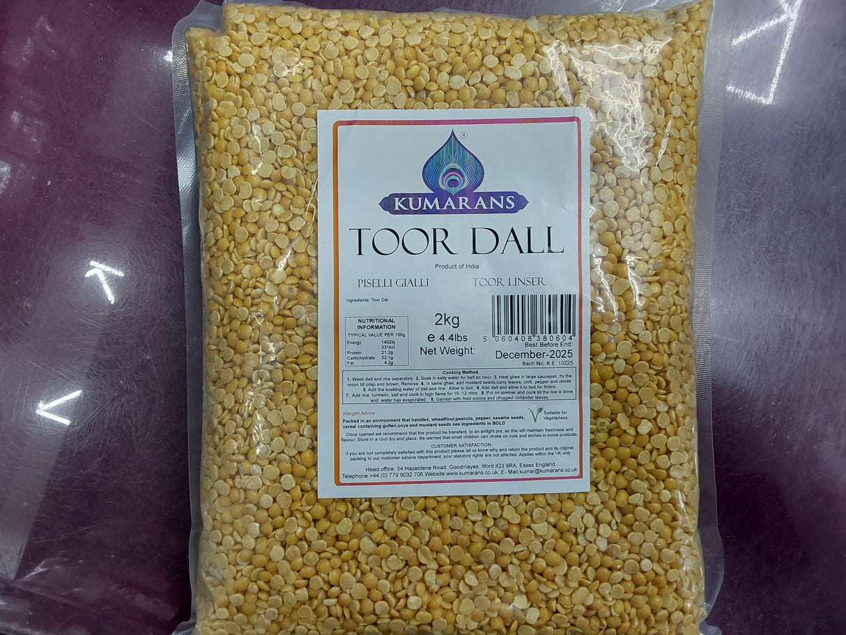 Kumarans toor dall unoily 2kg