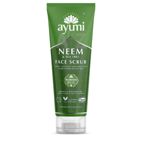 Ayumi Neem And Tea Tree Face Scrub