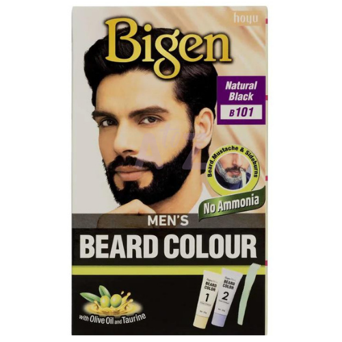 Bigen Natural Black 101 Beard Color