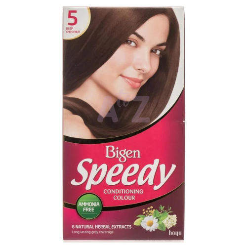 Bigen Women'S Speedy Deep Chestnut 5 Hair Colour