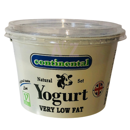 Continental Low Fat Natural Set Yogurt