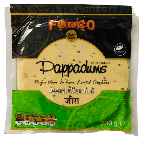 Fudco Urad Jeera Papad