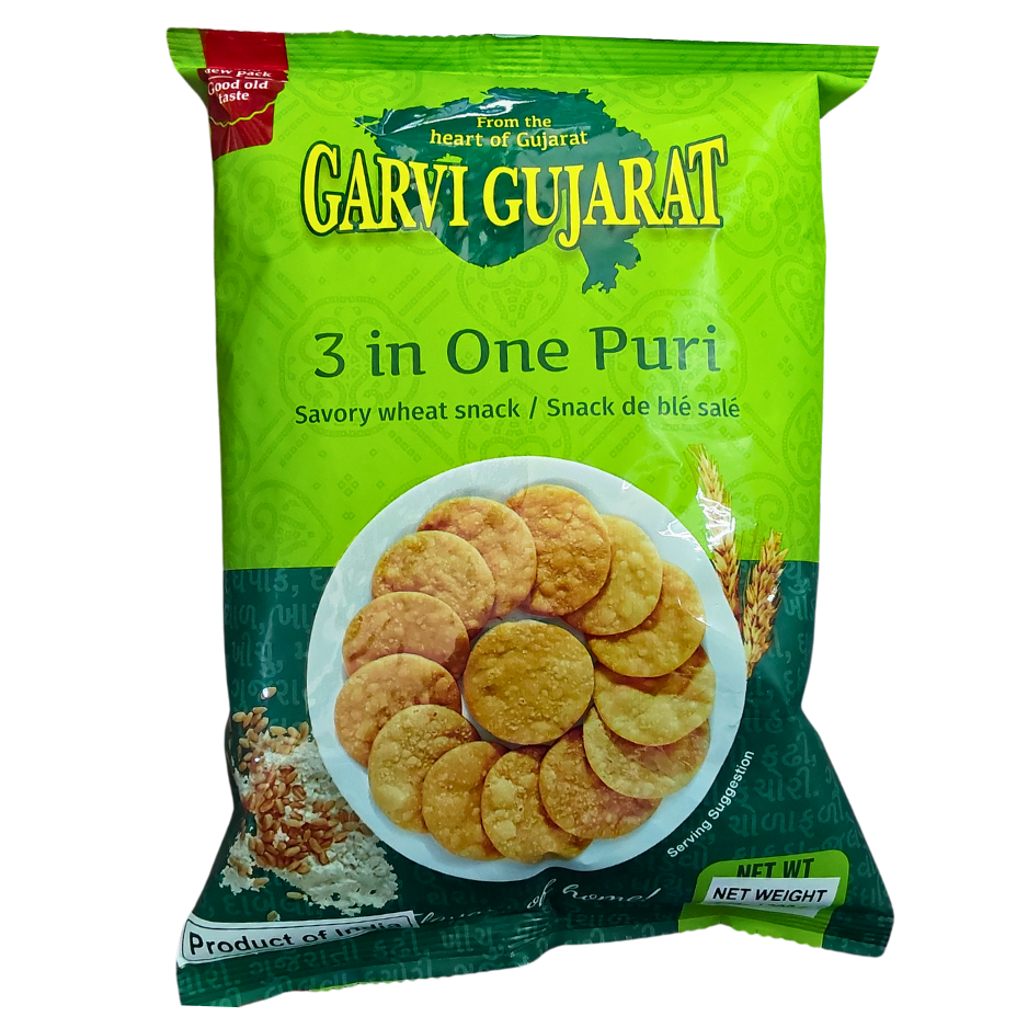 Garvi gujarat 3 in one puri 200g
