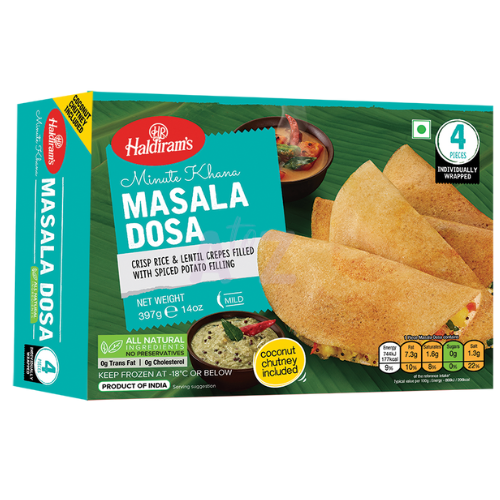 Haldirams Frozen Dakshin Express Masala Dosa