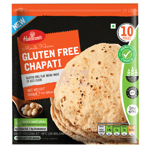 Haldirams Frozen Gluten Free Chapatti