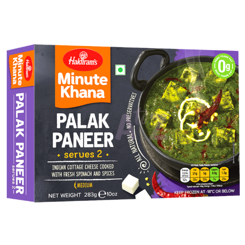 Haldirams Frozen Palak Paneer