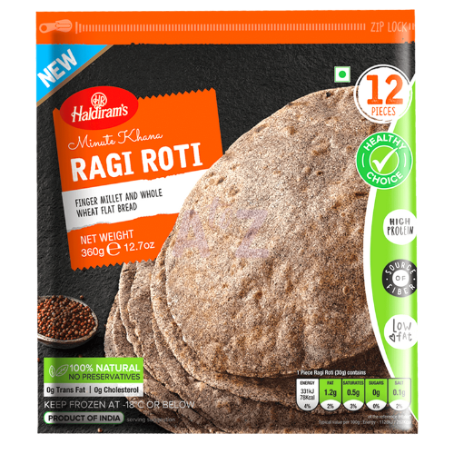 Haldirams Frozen Ragi Roti