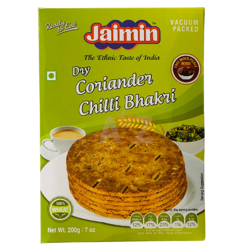 Jaimin Coriander Chilli Bhakri