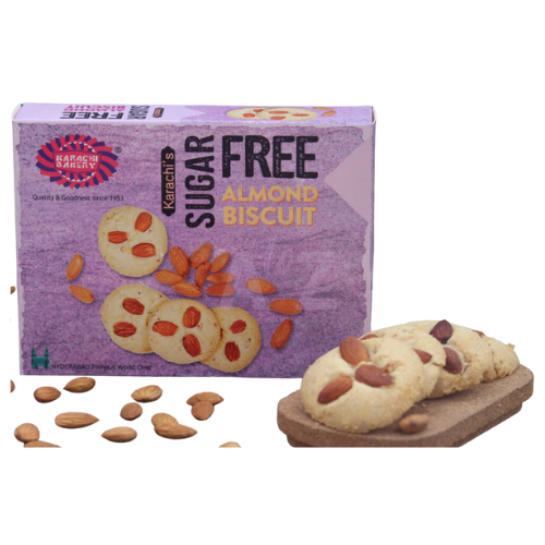 Karachi Sugar Free Almond Biscuits