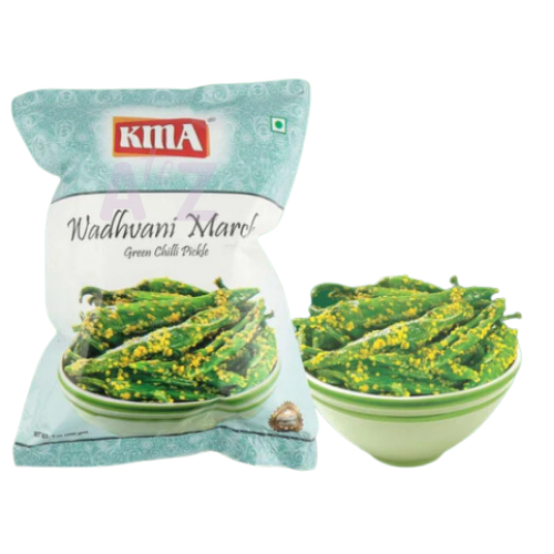 KMA Wadhvani Marcha Green Chilli Pickle