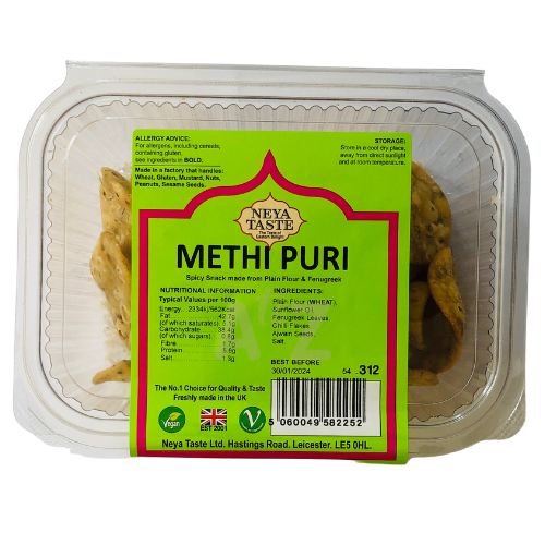 Neya Taste Methi Puri