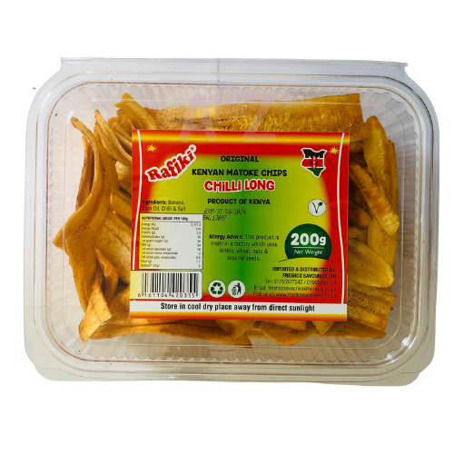 Rafiki Long Chilli Matoke Chips