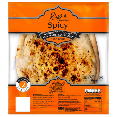 Riya's Spicy Naan Bread