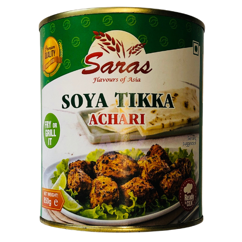 Saras Canned Achari Soya Tikka