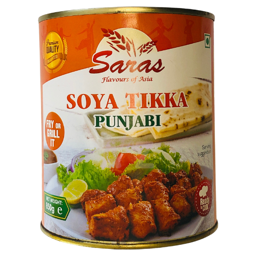 Saras Canned Punjabi Soya Tikka