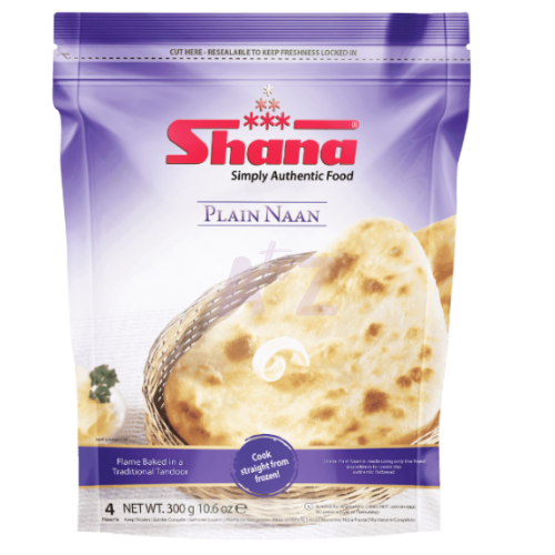 Shana Frozen Plain Naan