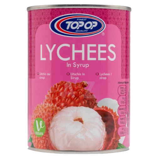 Top Op Canned Lychees In Syrup