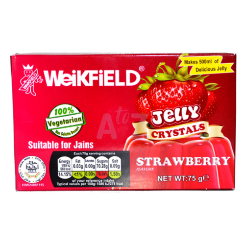 Weikfield Strawberry Flavour Jelly