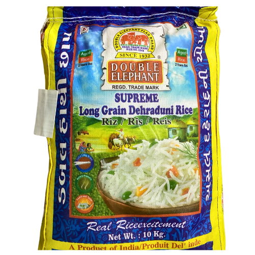 Double Elephant Dehraduni Long Grain Basmati Rice