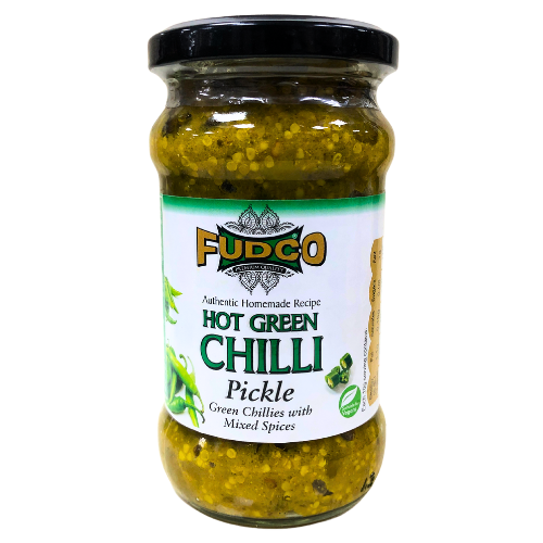Fudco Hot Green Chilli Pickle