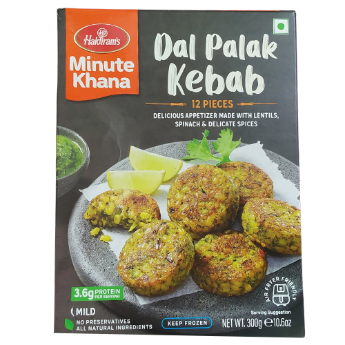 Haldirams Frozen Dal Palak Kebab