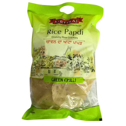 Kirtiraj Green Chilli Rice Papdi