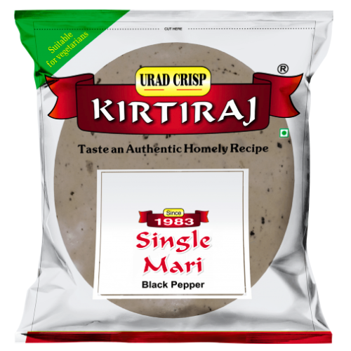 Kirtiraj Single Mari Black Pepper Papad