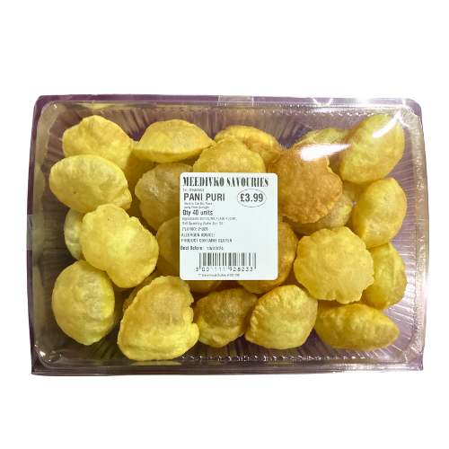 Meedivko Pani Puri (40 pcs)