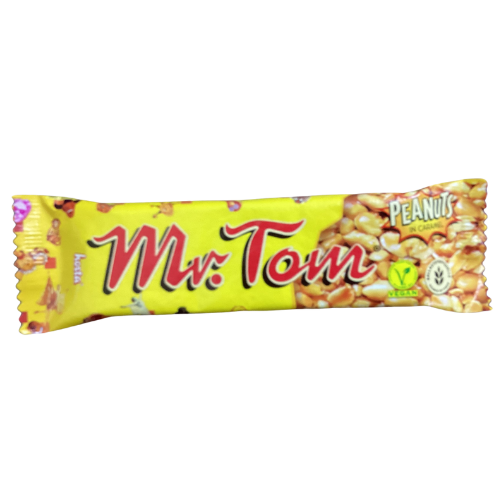 Mr Tom Peanuts In Caramel Bar