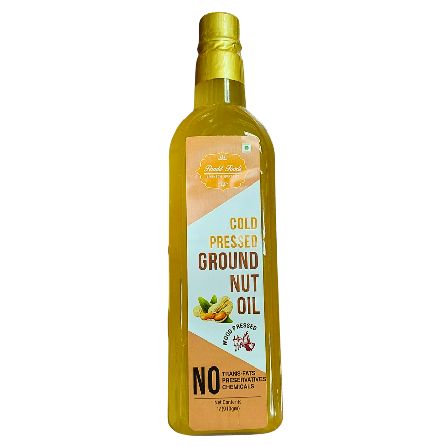 Pandit Foods Cold Pressed Groundnut Oil