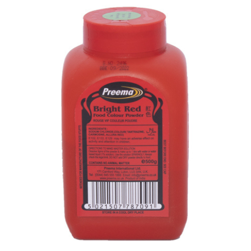 Preema Red Food Colour