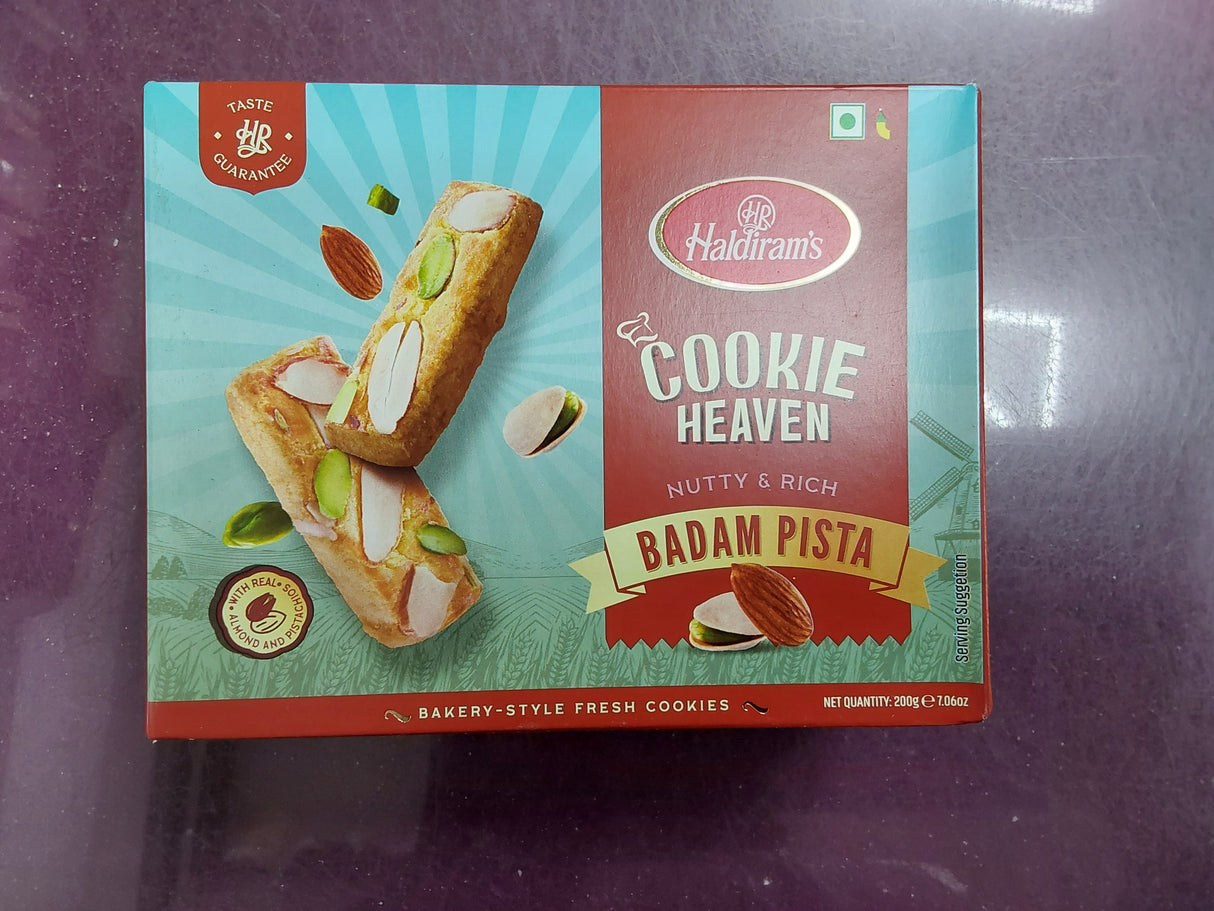 Haldiram's Badam Pista Cookies 200g