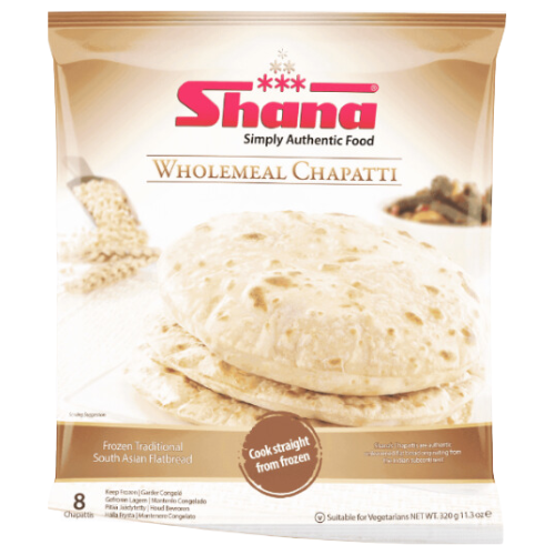 Shana Frozen Wholemeal Chapatti