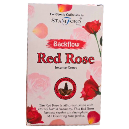 Stamford Red Rose Incense Cones