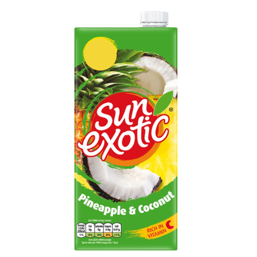 Sun Exotic Pineapple And Coconut Juice