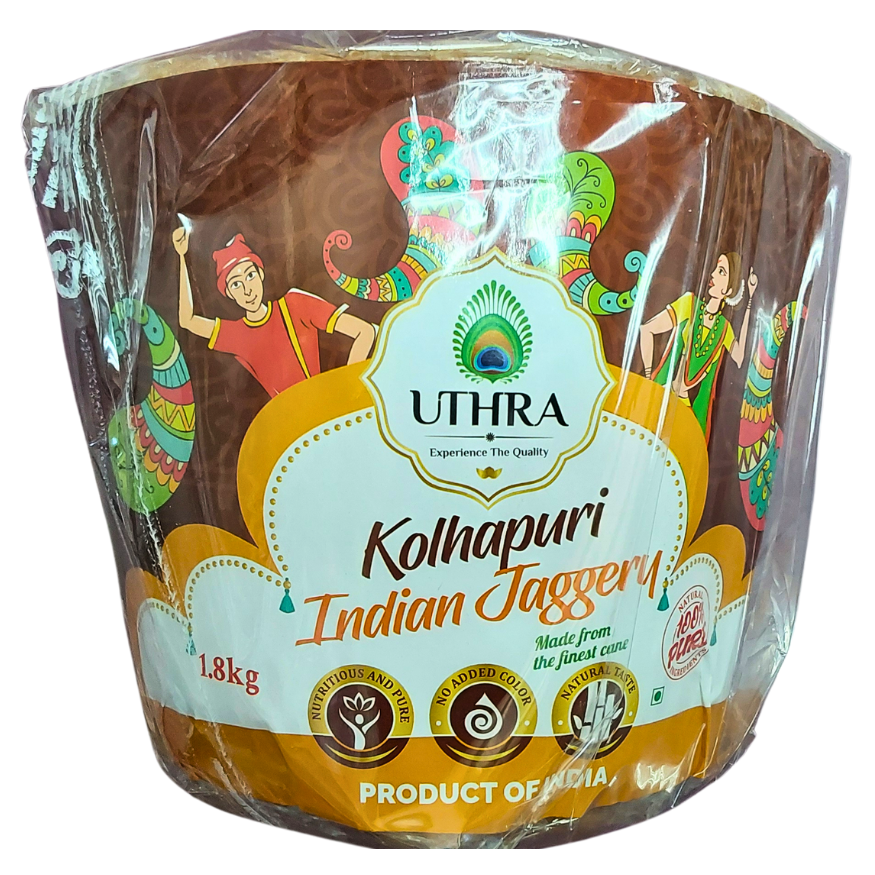 Uthra Kolhapuri Indian Jaggery